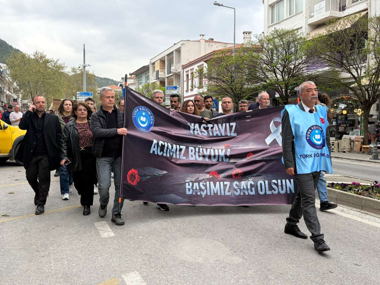 Türk Eğitim-Sen Muğla Şubesi’nden Anlamlı Anma ve Sessiz Yürüyüş 1